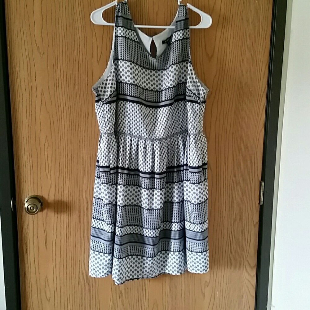 Black and white Dress