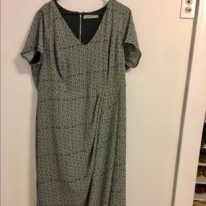 Black and white dress