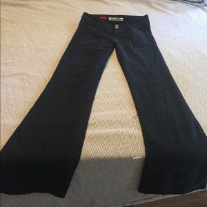 Black paris blues pants