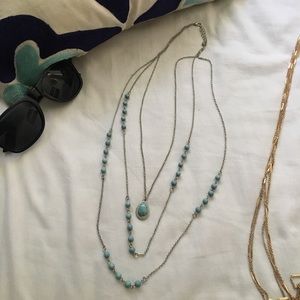 💥TRADED Turquoise Layered Necklace!
