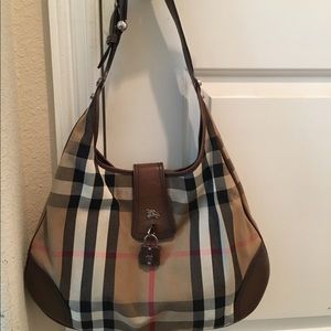 Burberry hobo bag
