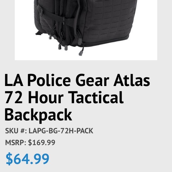 Lapg 72 Hour Bag 2025