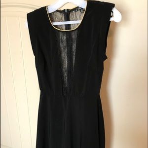 Little black lace dress