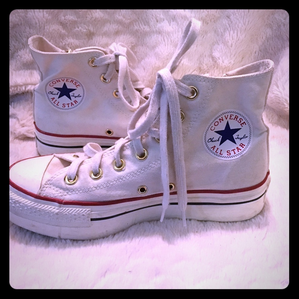 Converse High tops Platforms