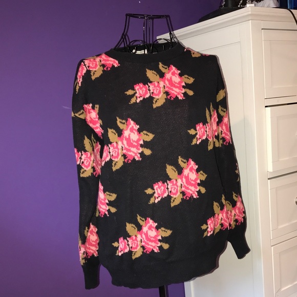 Floral Sweater - Picture 1 of 2