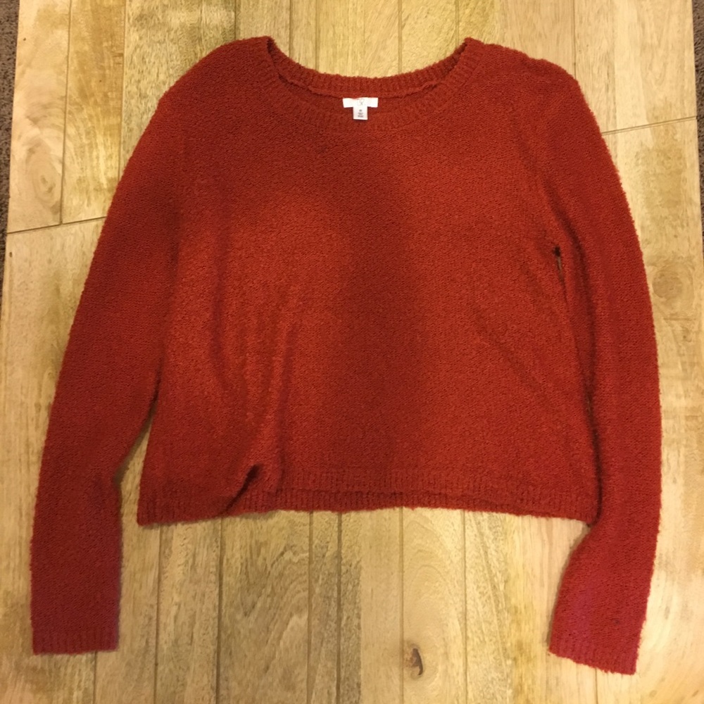 Red BP sweater