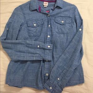 denim button up