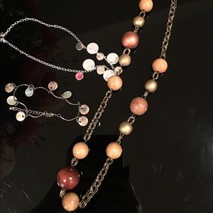 Necklace and ankle bracelet