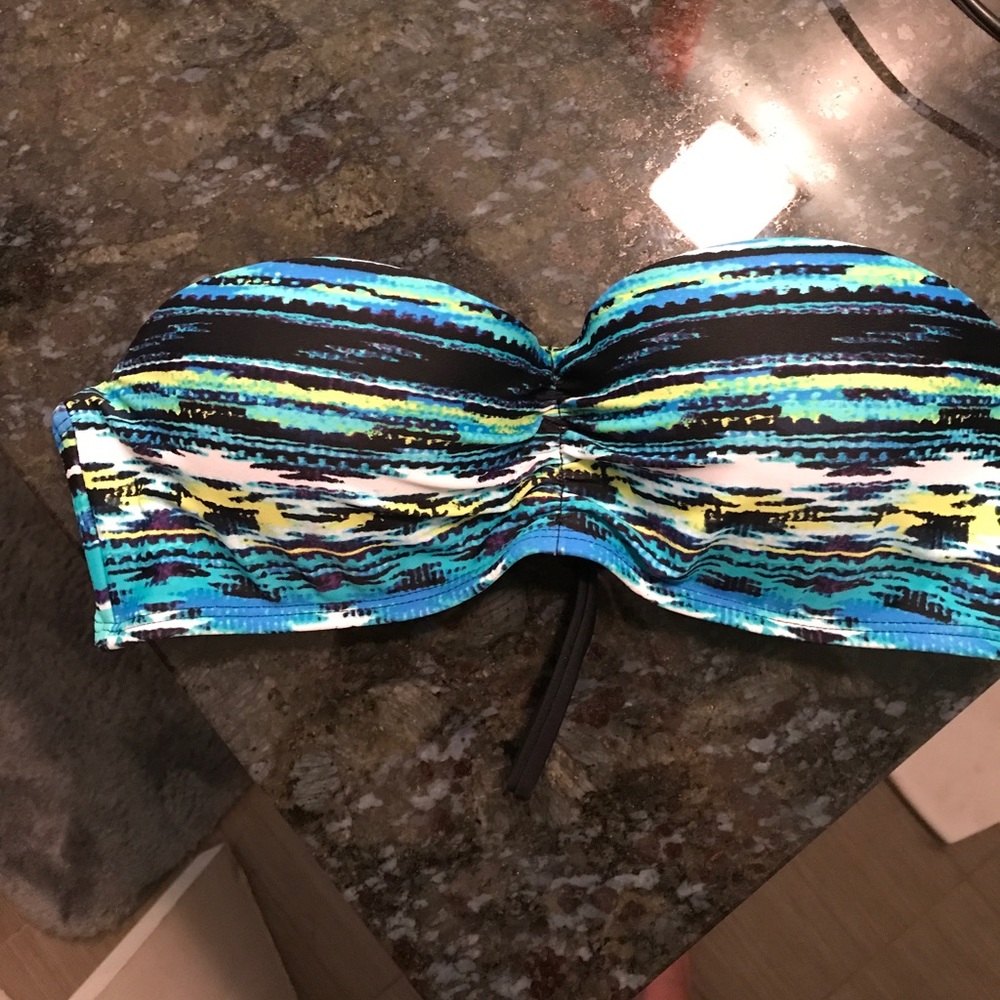 Strapless Bathing Suit Push-up Top