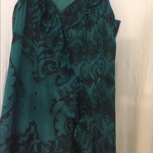 Printed tank ruffle dress - Picture 3 of 3