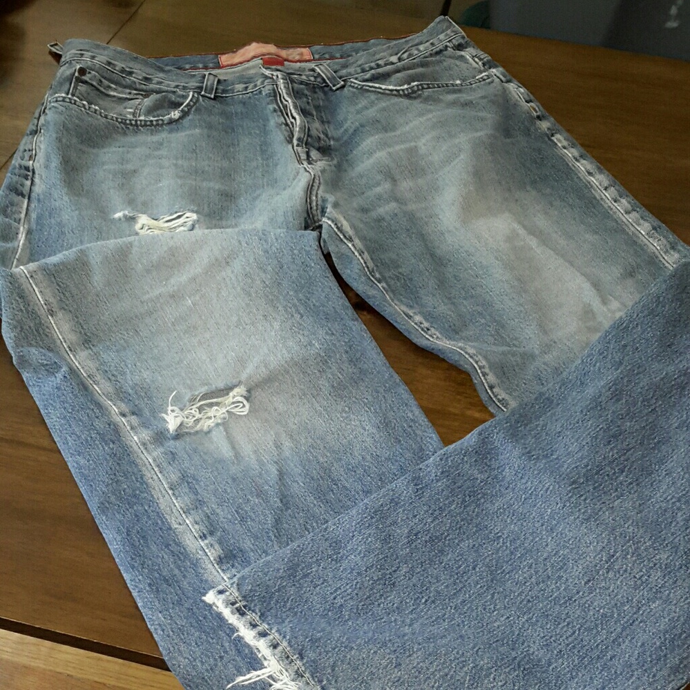 Men's Mossissue Jeans, ripped