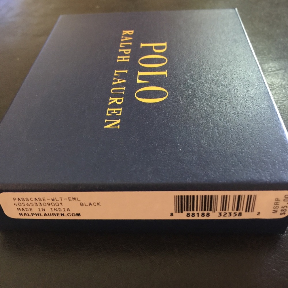 ❌SOLD OUT❌ Polo Ralph Lauren Leather Billfold - Picture 8 of 8