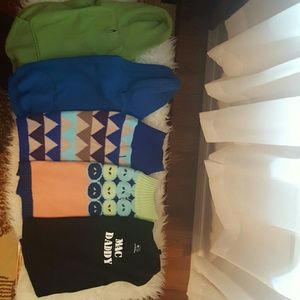 Lot of 5 puppy or small dog shirts