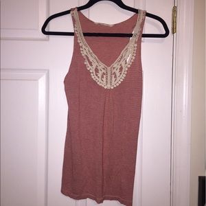 Crochet top tank top size small