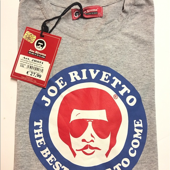 Joe Rivetto men's shirt rare NWT USA LRG EURO XXL - Picture 1 of 3