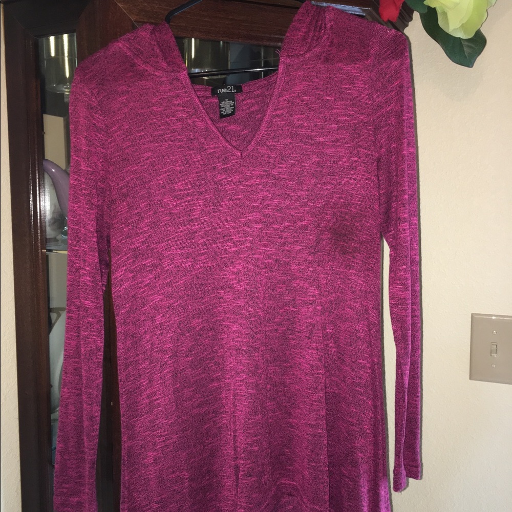 Rue 21 light pull over hoodie!