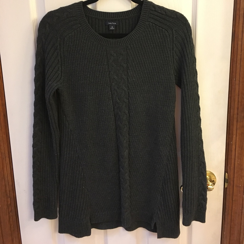 Nautical tunic sweater.