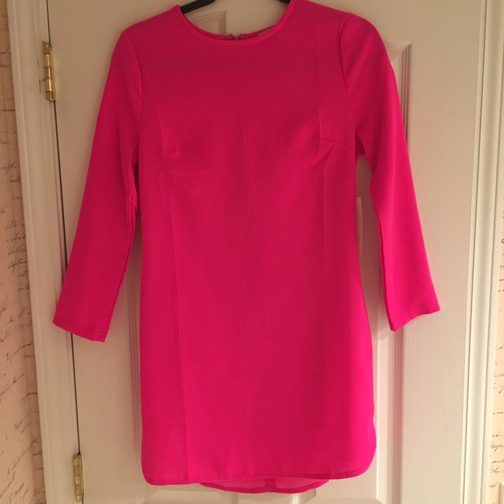 Hot Pink Tobi Dress