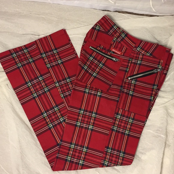 plaid dickies pants