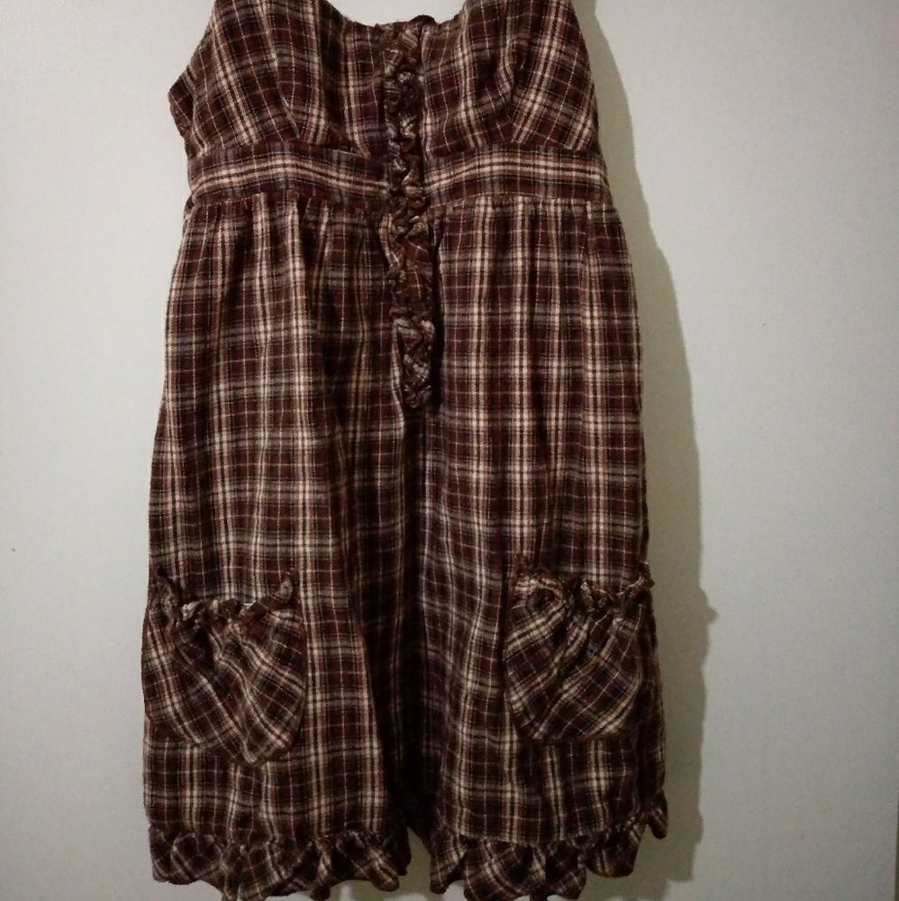 SMALL PLAID ROMPER