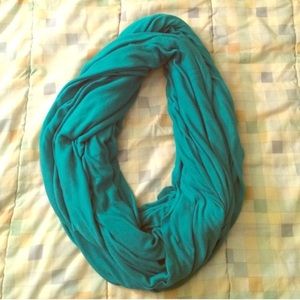 American Apparel Teal Infinity Scarf