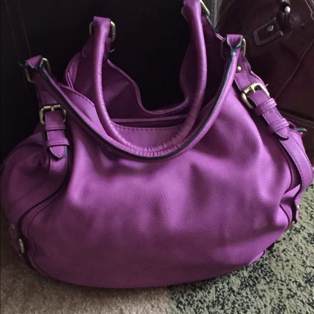 Merona purple purse