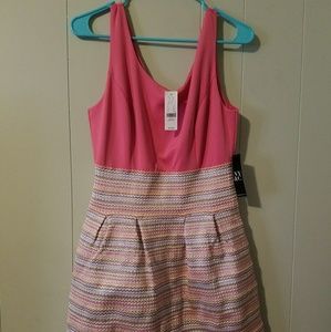 New York and Company pink dress new with tags