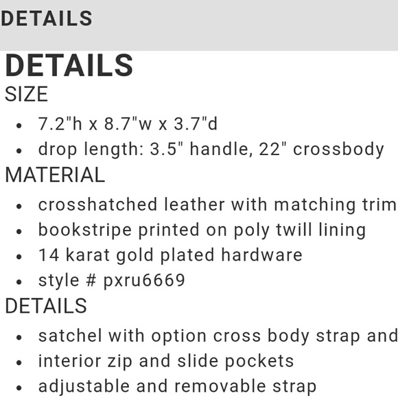 ♠️ kate spade cameron street small candace - Picture 8 of 8