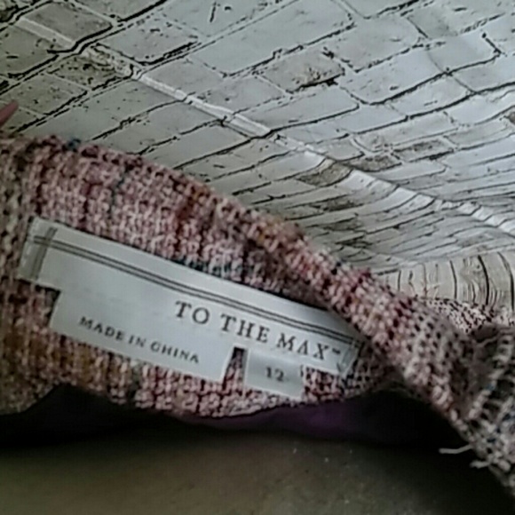 Lined Tweed Skirt with Pockets! - Picture 4 of 5