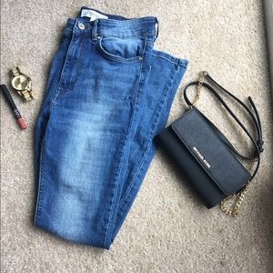 Mango SOHO Skinny High Waisted Jeans