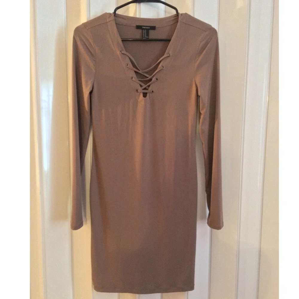 Forever 21 criss cross front dress