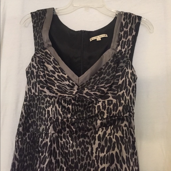 Leopard print silk dress - Picture 2 of 2