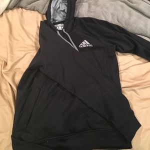 Black adidas sweat shirt