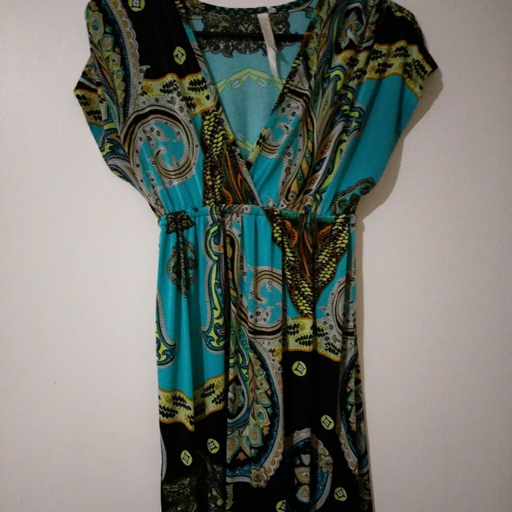 Womens SMALL Boho dress