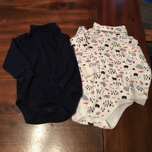 Turtleneck onesies