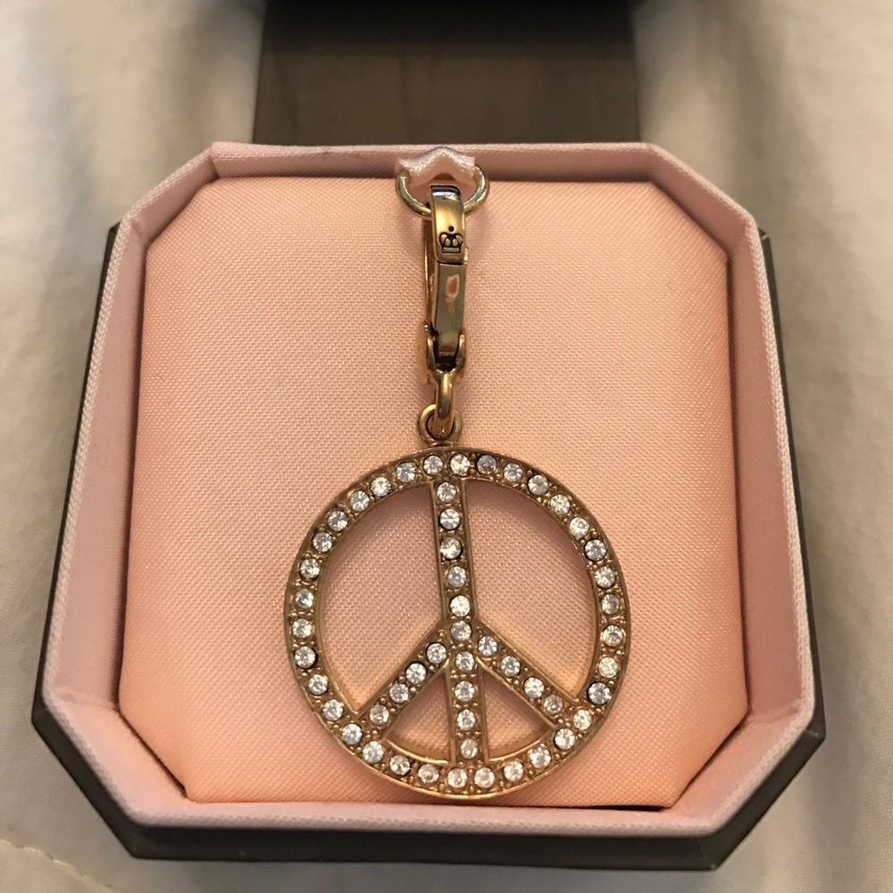 Juicy Couture Peace Sign Charm