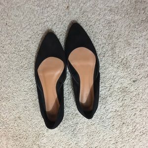 Pointy black flats from F21