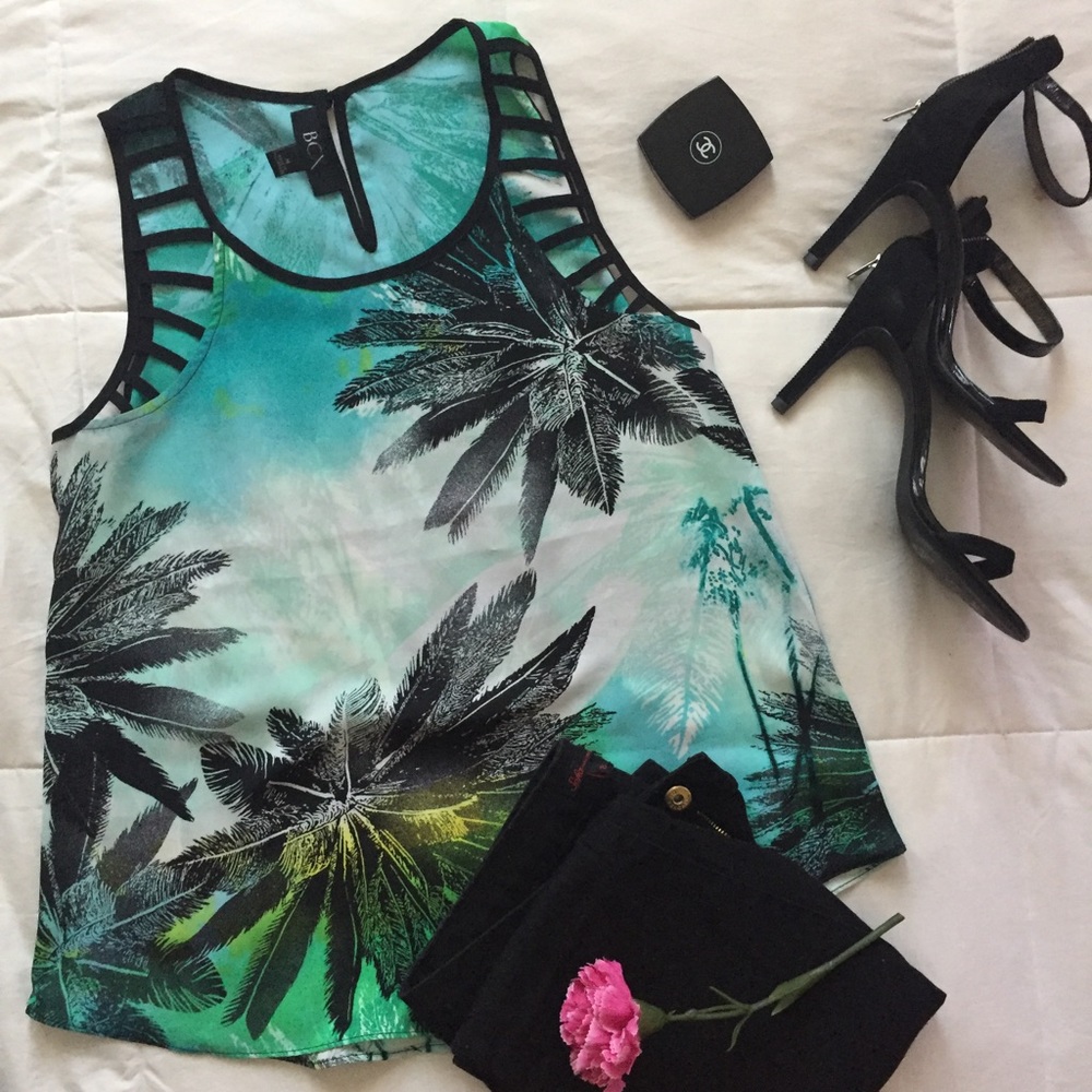 Silky Palm Tree tank with cutouts