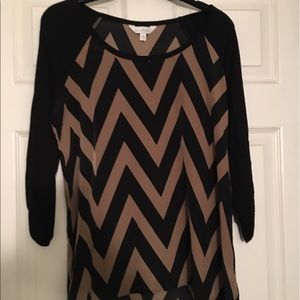 Chevron brown and black size M