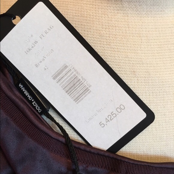 Dolce & Gabbana maxi Silk satin ruched dress