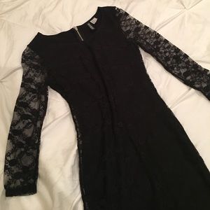 Sexy form fitting lace dress