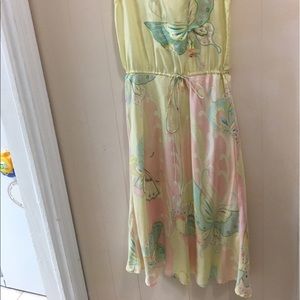 Stella Forest silk yellow dress.