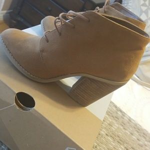 Call it spring camel booties