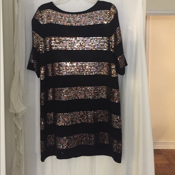 Sequin knit dress - Picture 2 of 2