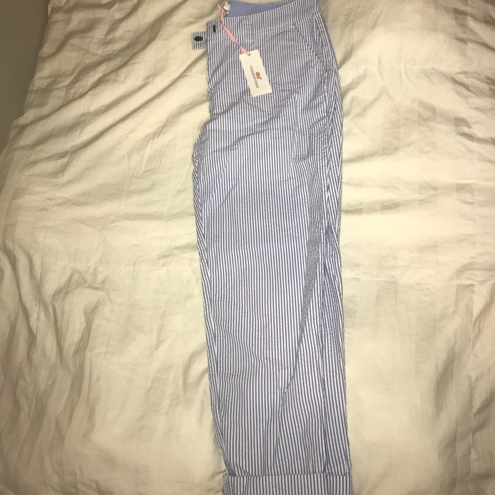 Vineyard Vines Seersucker Ankle Pant