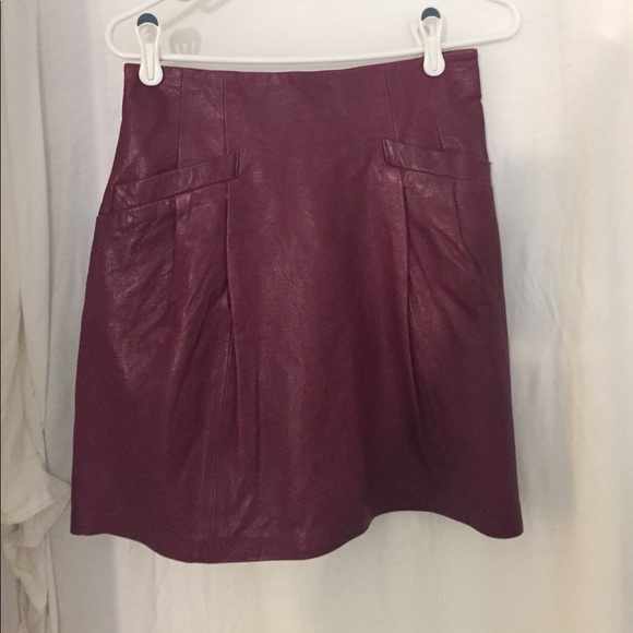 Leather skirt - Picture 1 of 3