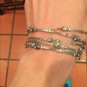 Silver bracelets