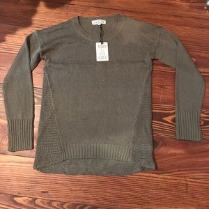 Pink Rose "Olive Branch" Sweater