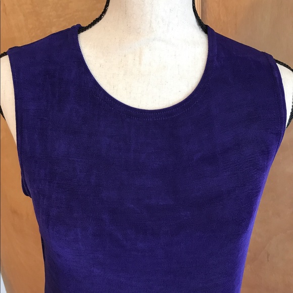 The Travel Connection Tops - "The Travel Connection" purple top.