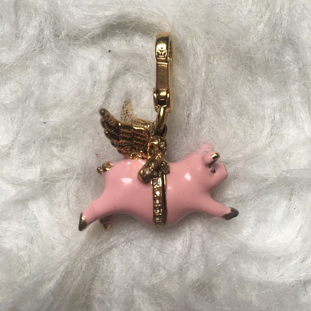 Juicy Couture Pig Charm